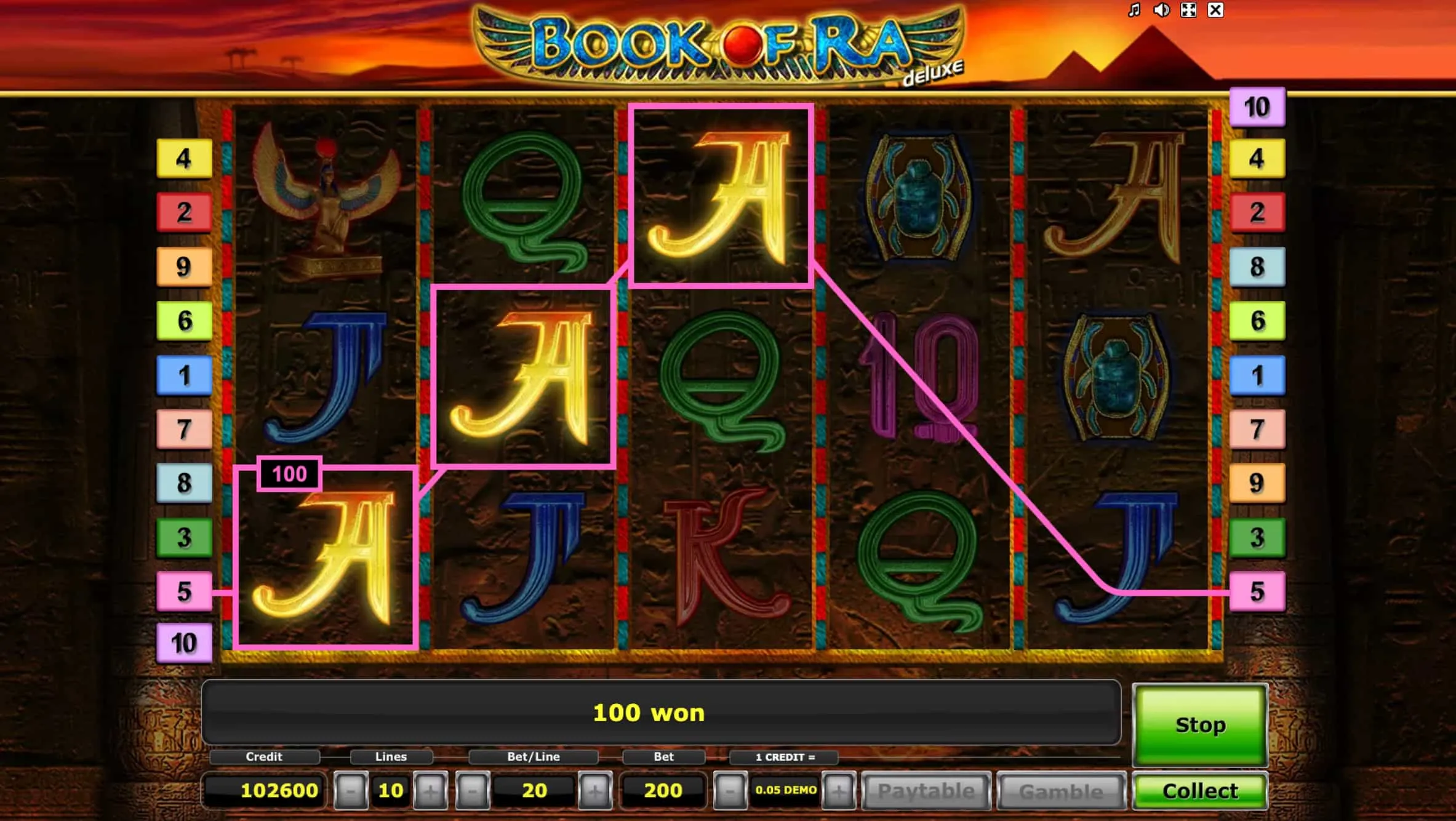 App ufficiale Book of Ra Deluxe Slot di Funstage GmbH